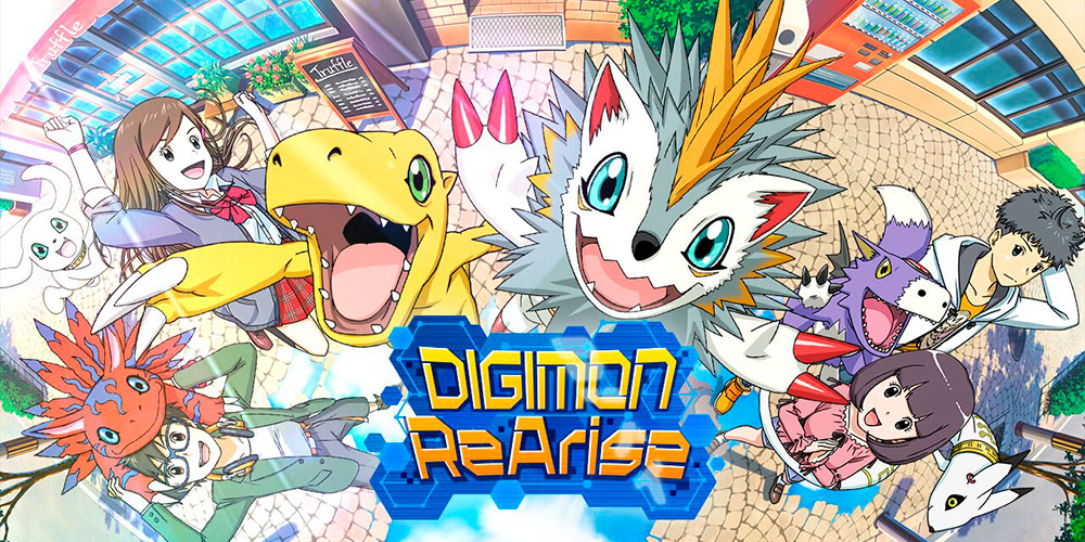 Portada del juego Digimon ReArise
