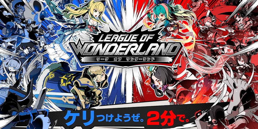 Portada del juego League of Wonderland.