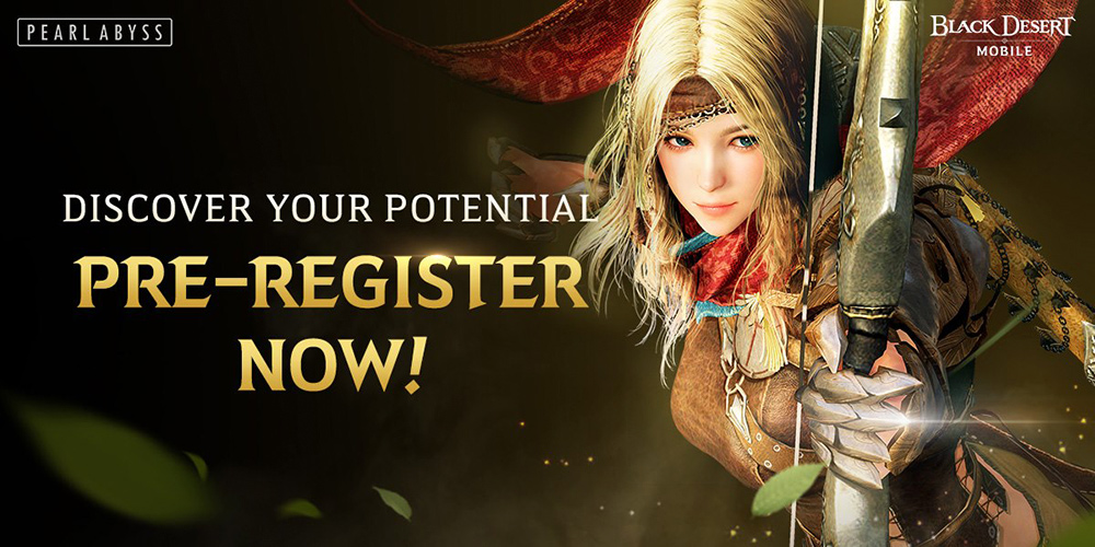 Registro para el juego Black Desert Mobile