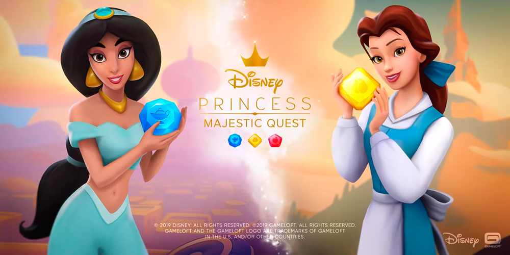 Portada del juego Disney Princess Majestic Quest