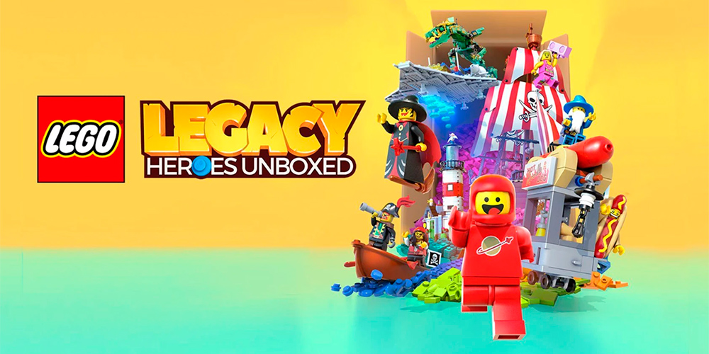 Portada del juego Lego Legacy: Heroes Unboxed