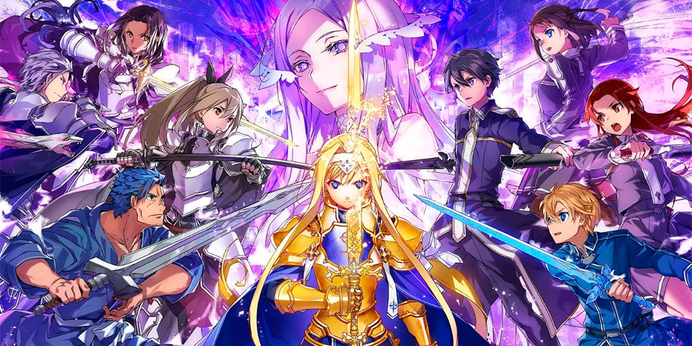 Portada del juego Sword Art Online Alicization