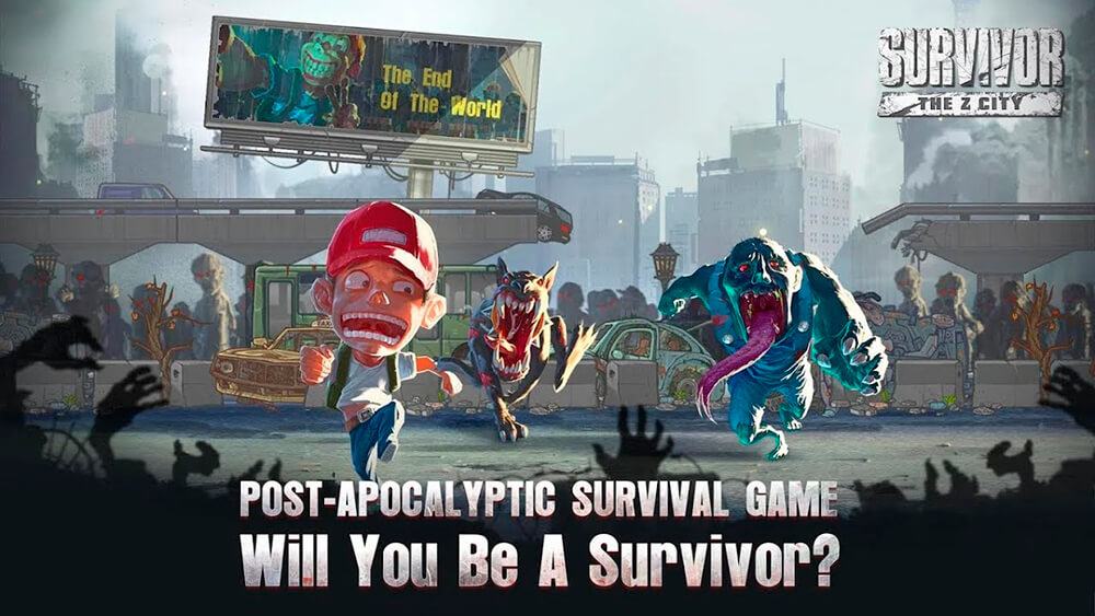 Portada del juego Survivor: The Z City