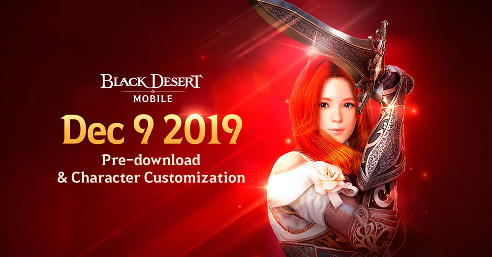 Pre-descarga del juego Black Desert Mobile