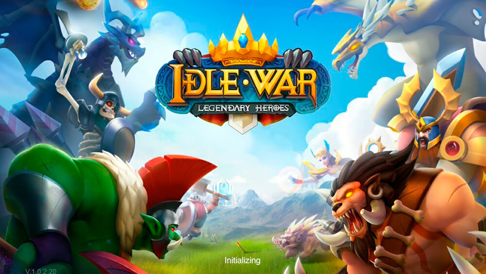 Portada del juego Idle War: Legendary Heroes