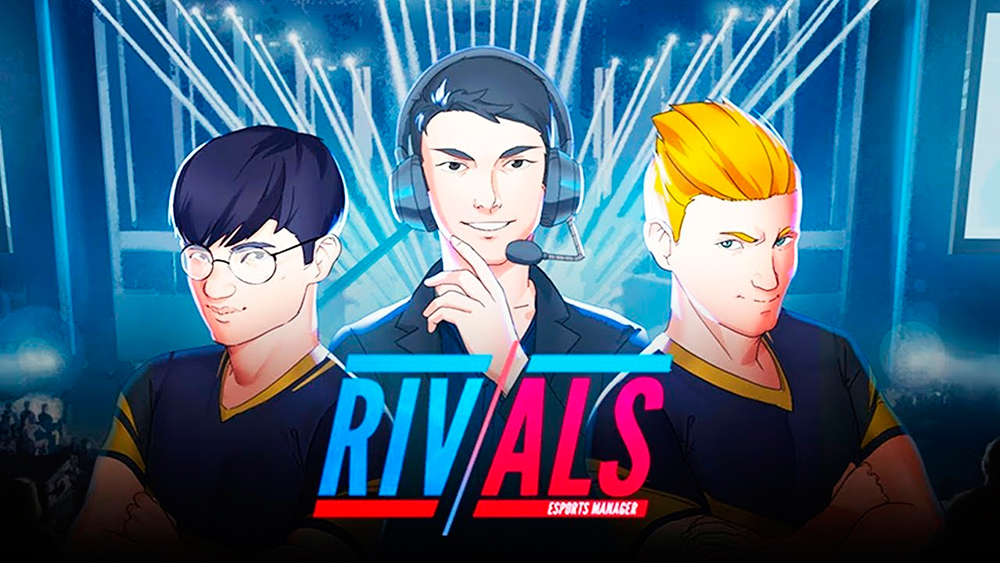 Portada del juego RIVALS Esports MOBA Manager