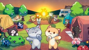 Portada del juego Cat Forest: Healing Camp