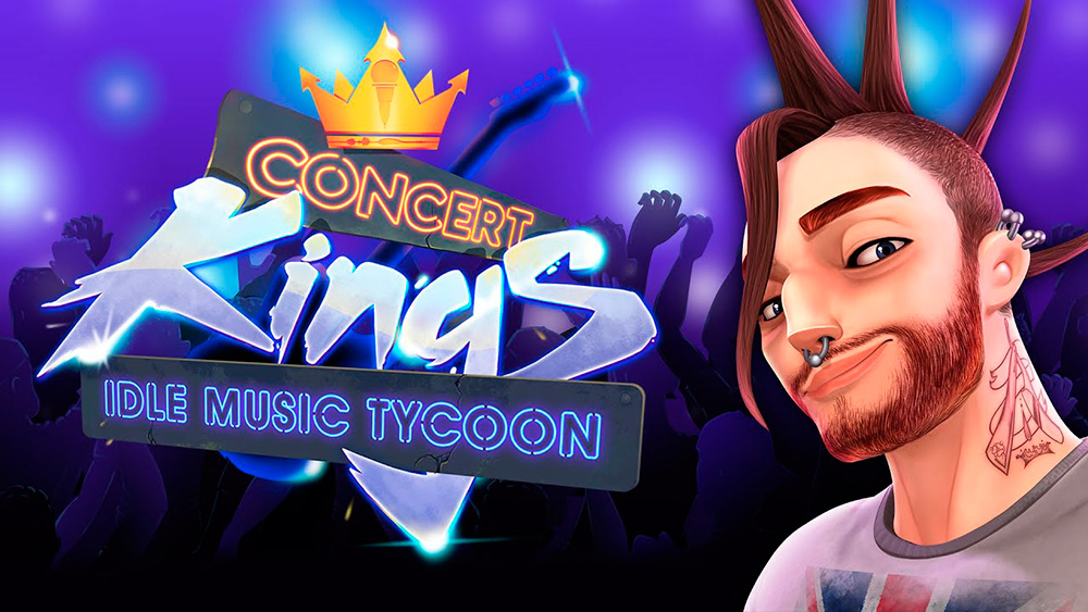 Portada del juego Concert Kings Music Tycoon