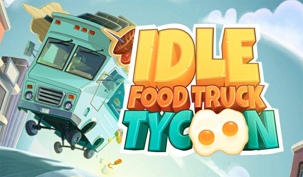 Portada del juego Idle Food Truck Tycoon