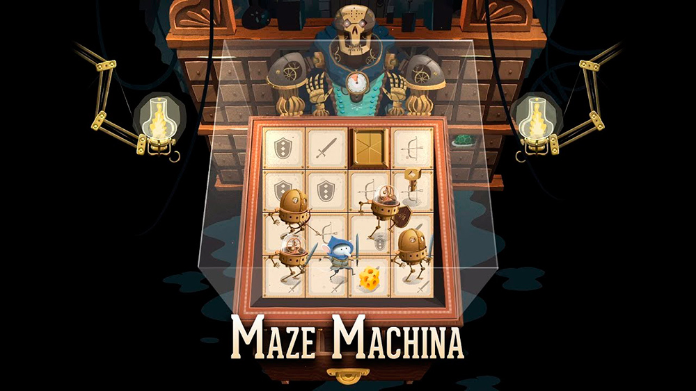 Portada del juego Maze Machina