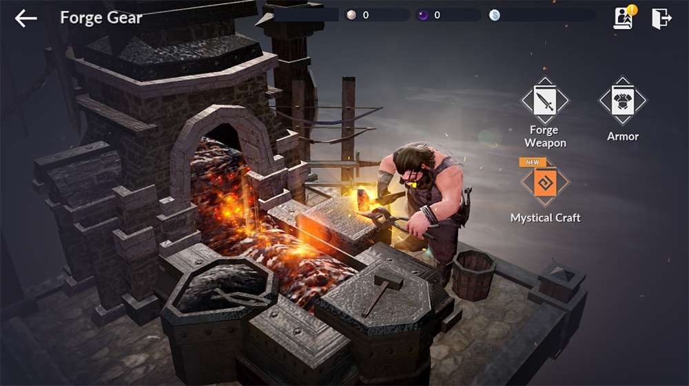 Forja Mística en Black Desert Mobile