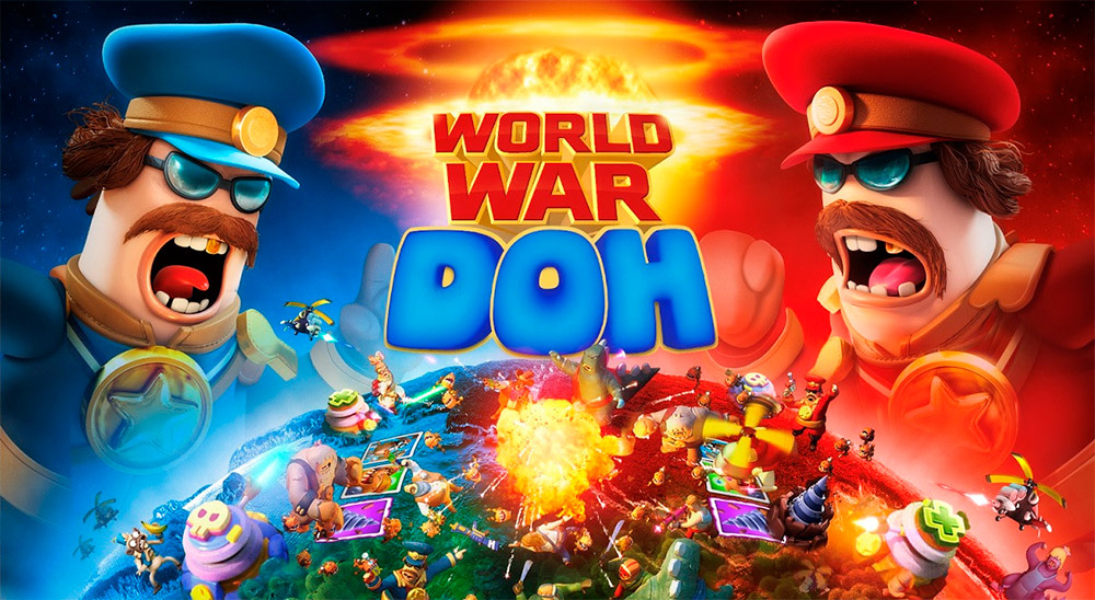 Portada del juego World War Doh