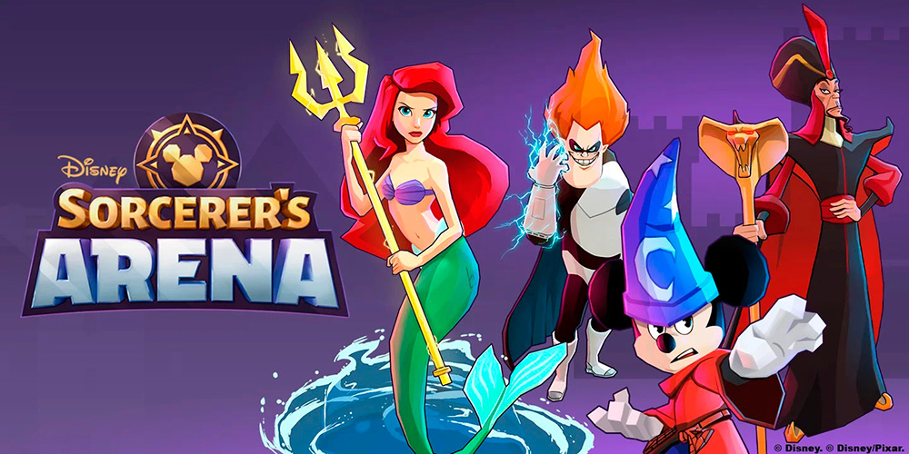 Portada del juego Disney Sorcerer's Arena