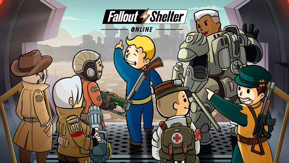 Portada del juego Fallout Shelter Online