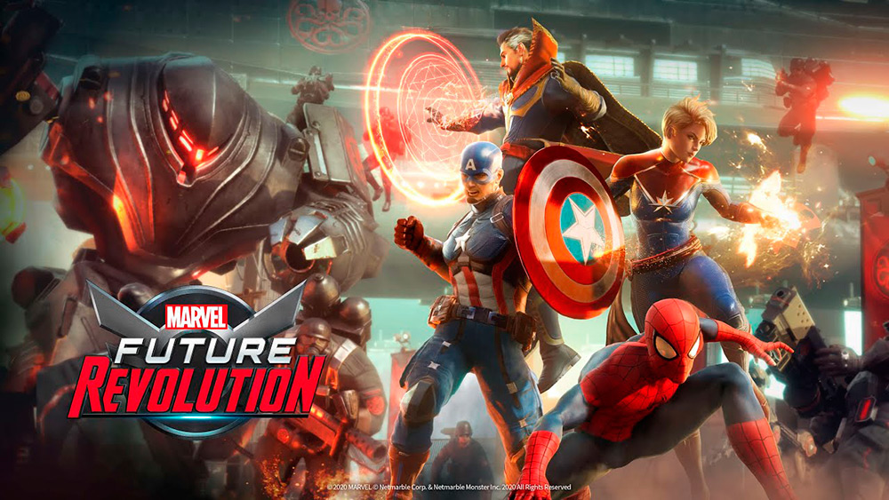 Portada del juego Marvel Future Revolution