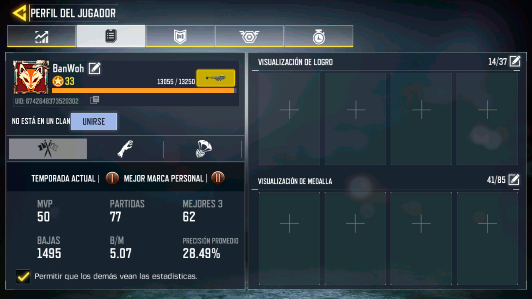 UID en Call of Duty Mobile