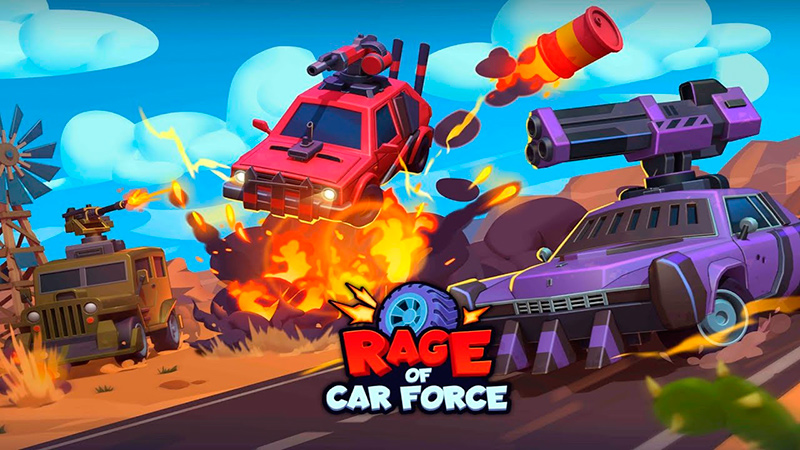 Portada del juego Rage of Car Force iOS Android