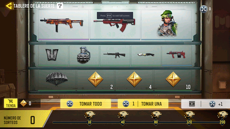 Tablero de la Suerte en Call of Duty Mobile
