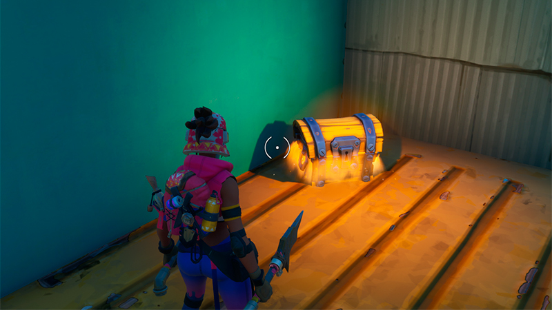 Cofres en Plataforma Patituerta en Fortnite