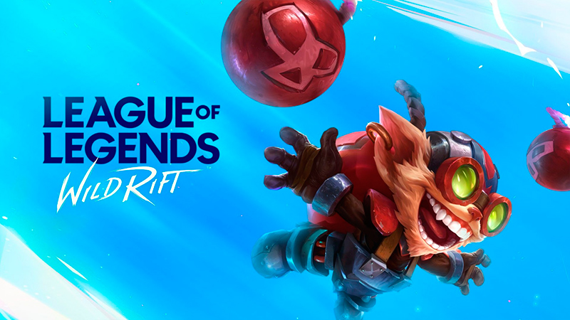 Portada del juego League of Legends Wild Rift