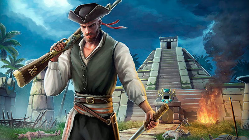 Portada del juego Pirate Legends: Survival Island Android