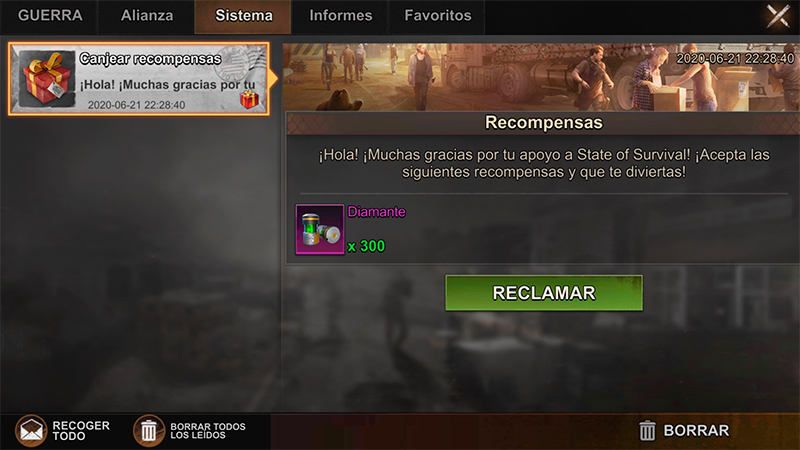 Biocápsulas gratis en State of Survival