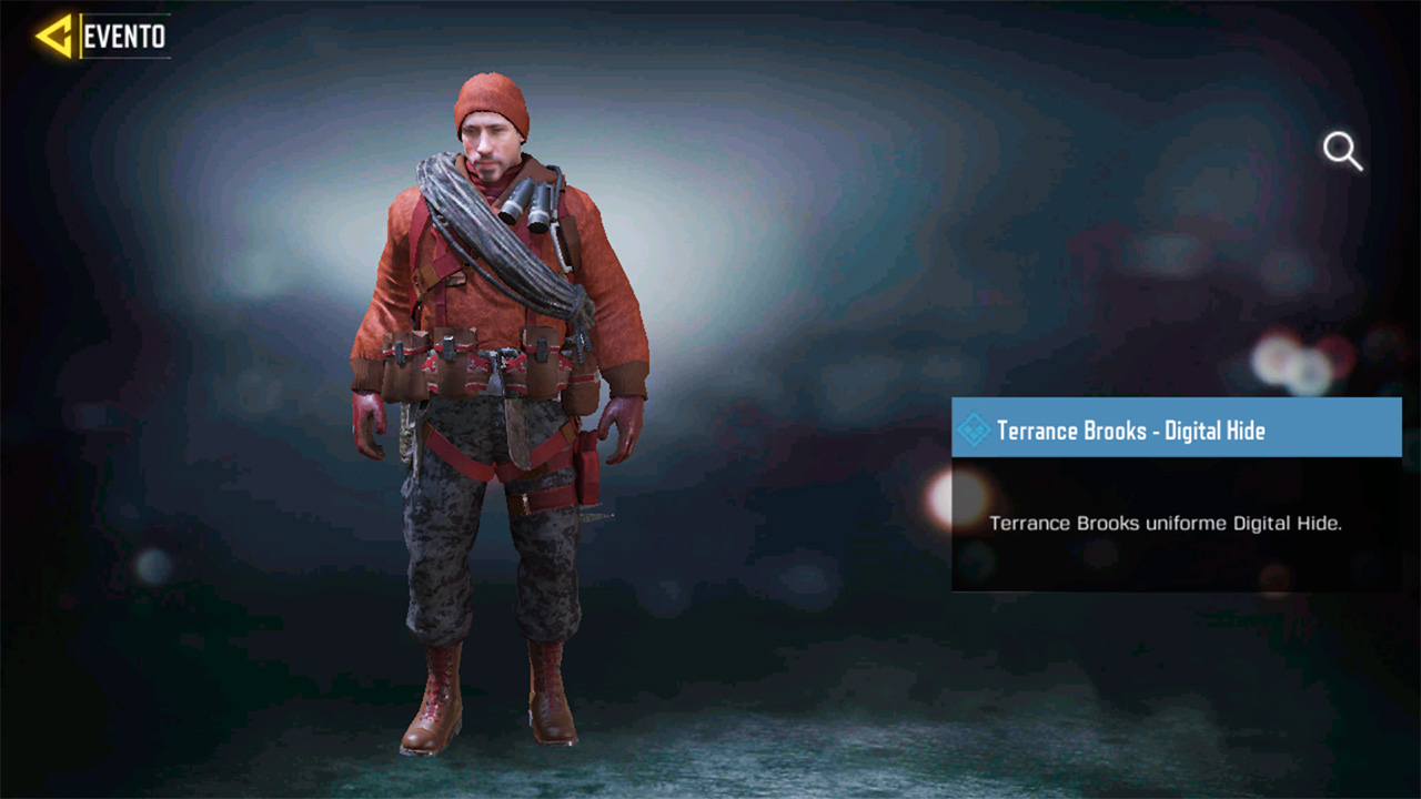 Agente Terrance Brooks Digital Hide en Call of Duty Mobile