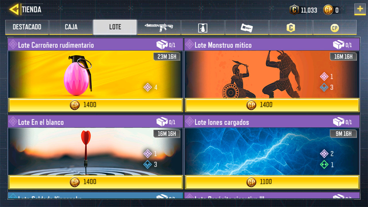 Lote Carroñero rudimentario de Call of Duty Mobile