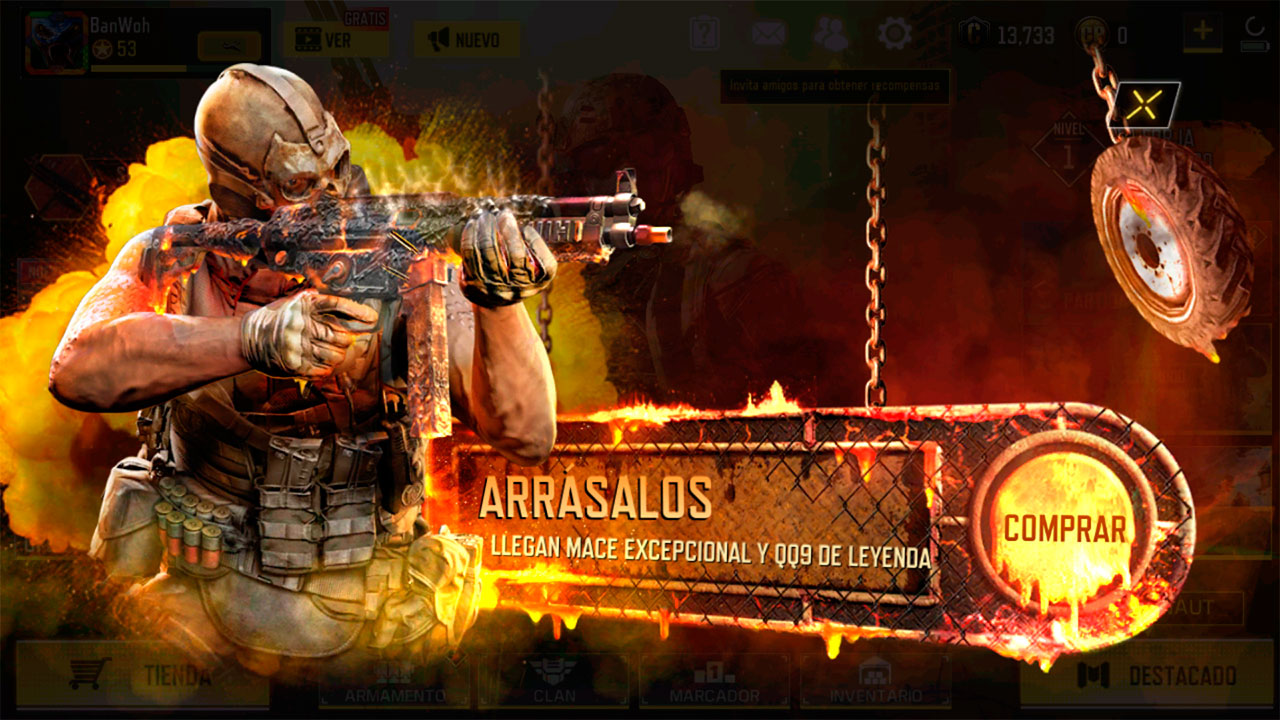 Ruleta Punto de fusión en Call of Duty Mobile