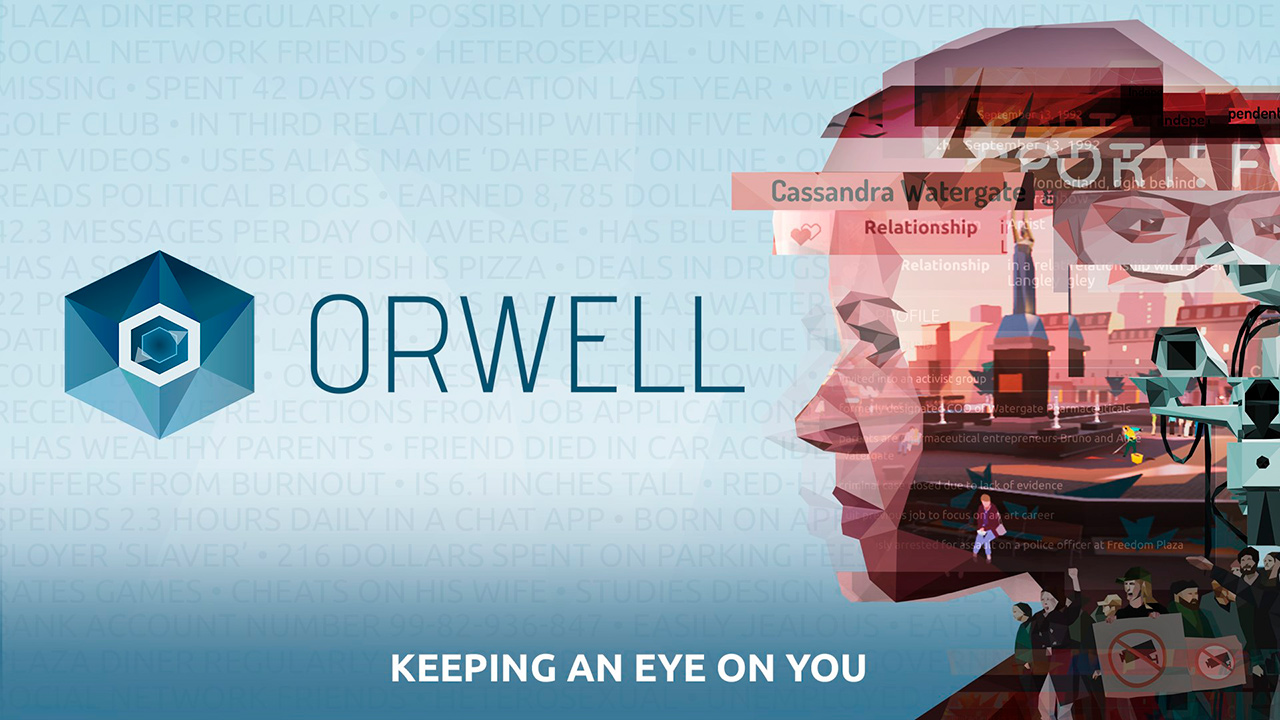 portada orwell keeping an eye on you