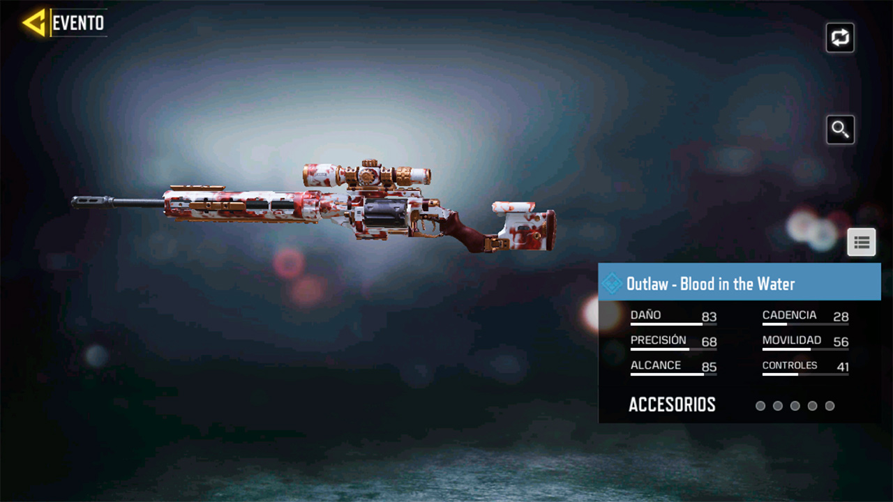 Outlaw Blood in the Water en Call of Duty Mobile
