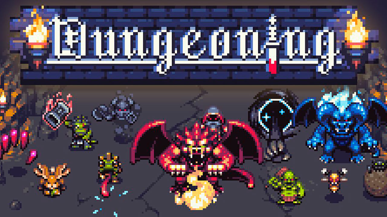 Portada del juego Dungeoning