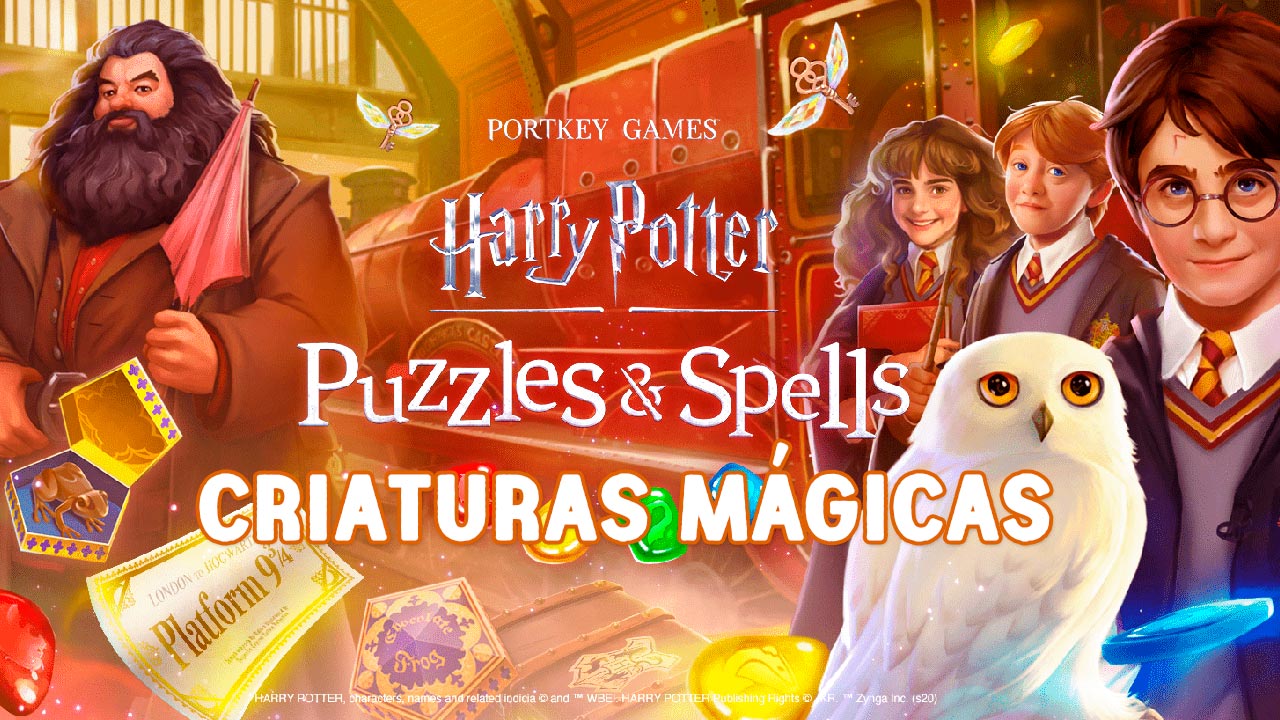 Criaturas Mágicas en Harry Potter: Puzzles Spells