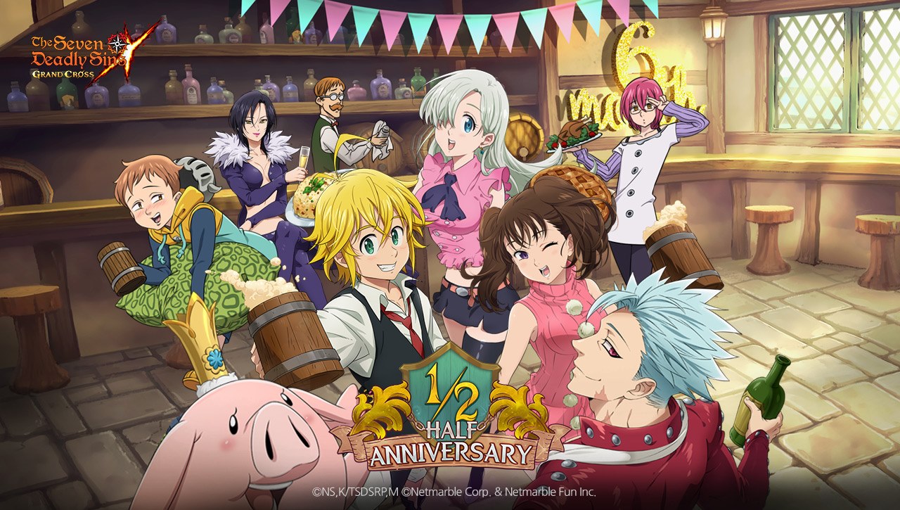 the seven deadly sins grand cross medio aniversario portada