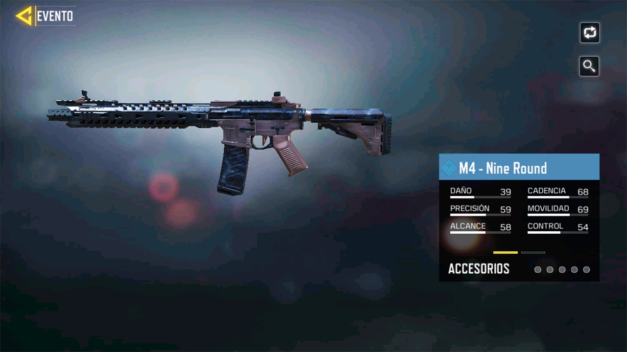 Arma M4 Nine Round en Call of Duty Mobile