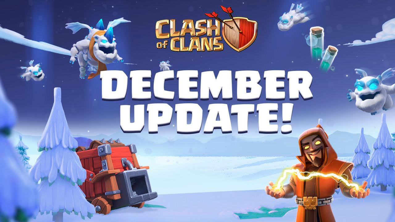 Actualización de diciembre en Clash of Clans
