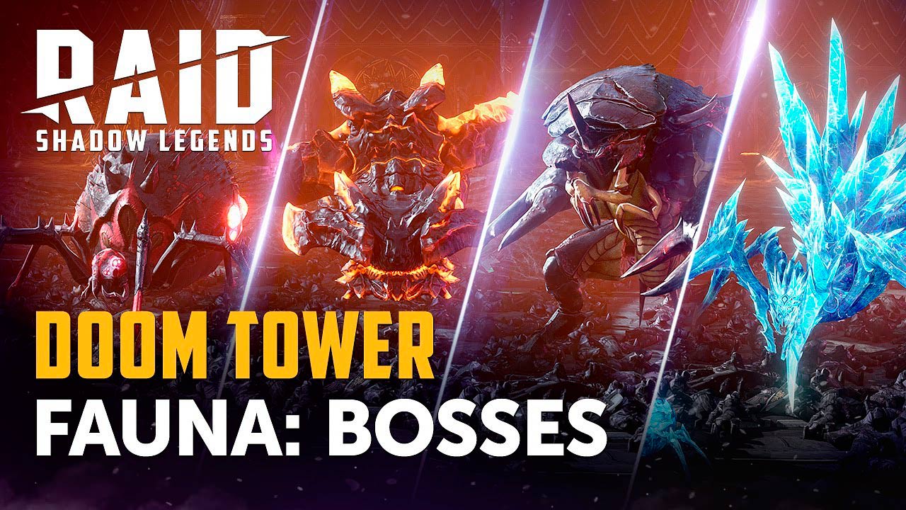 Jefes de la Torre del Destino en Raid: Shadow Legends