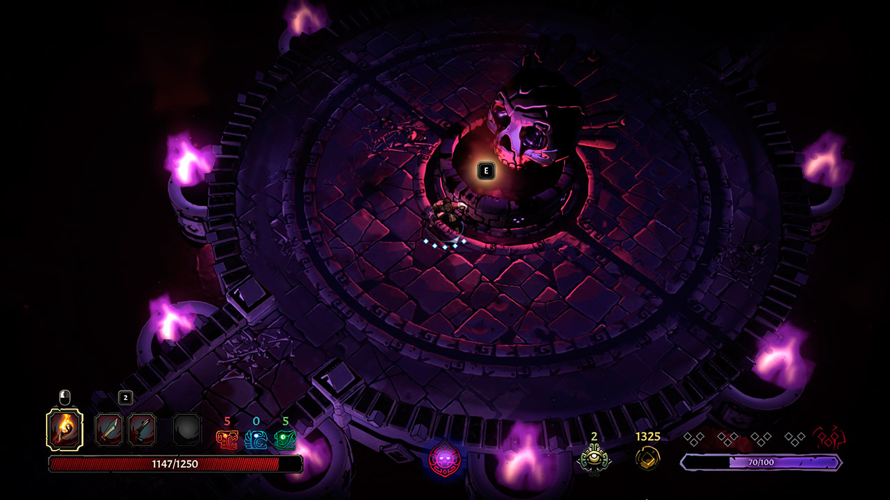 Sala curación en Curse of the Dead Gods