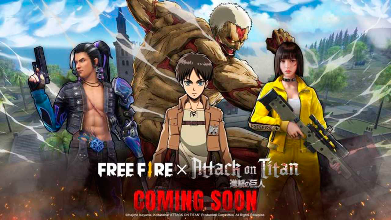Attack on Titan en Free Fire