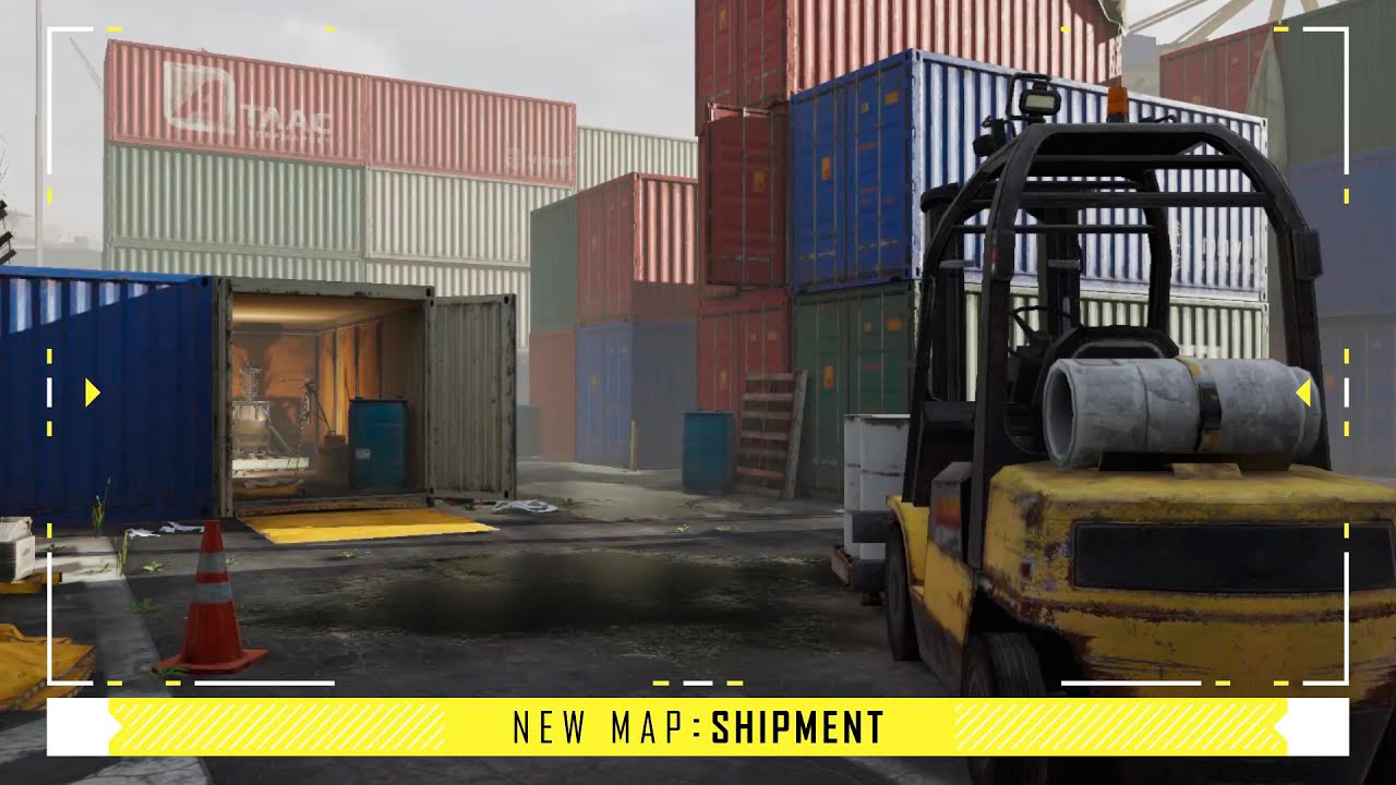 Mapa Shipment en Call of Duty Mobile