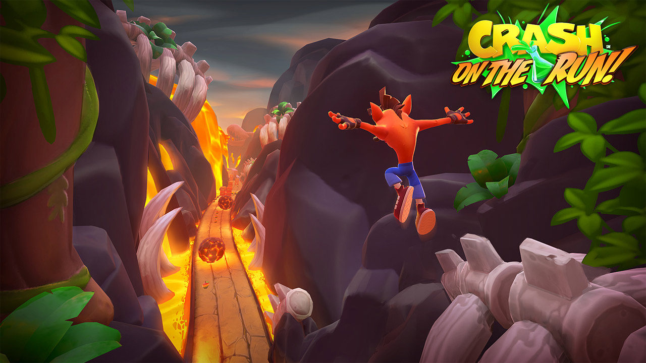 Crash Bandicoot: On the run