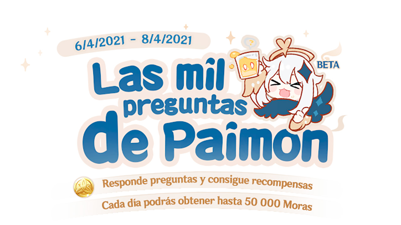 genshin impact - las mil preguntas de Paimon
