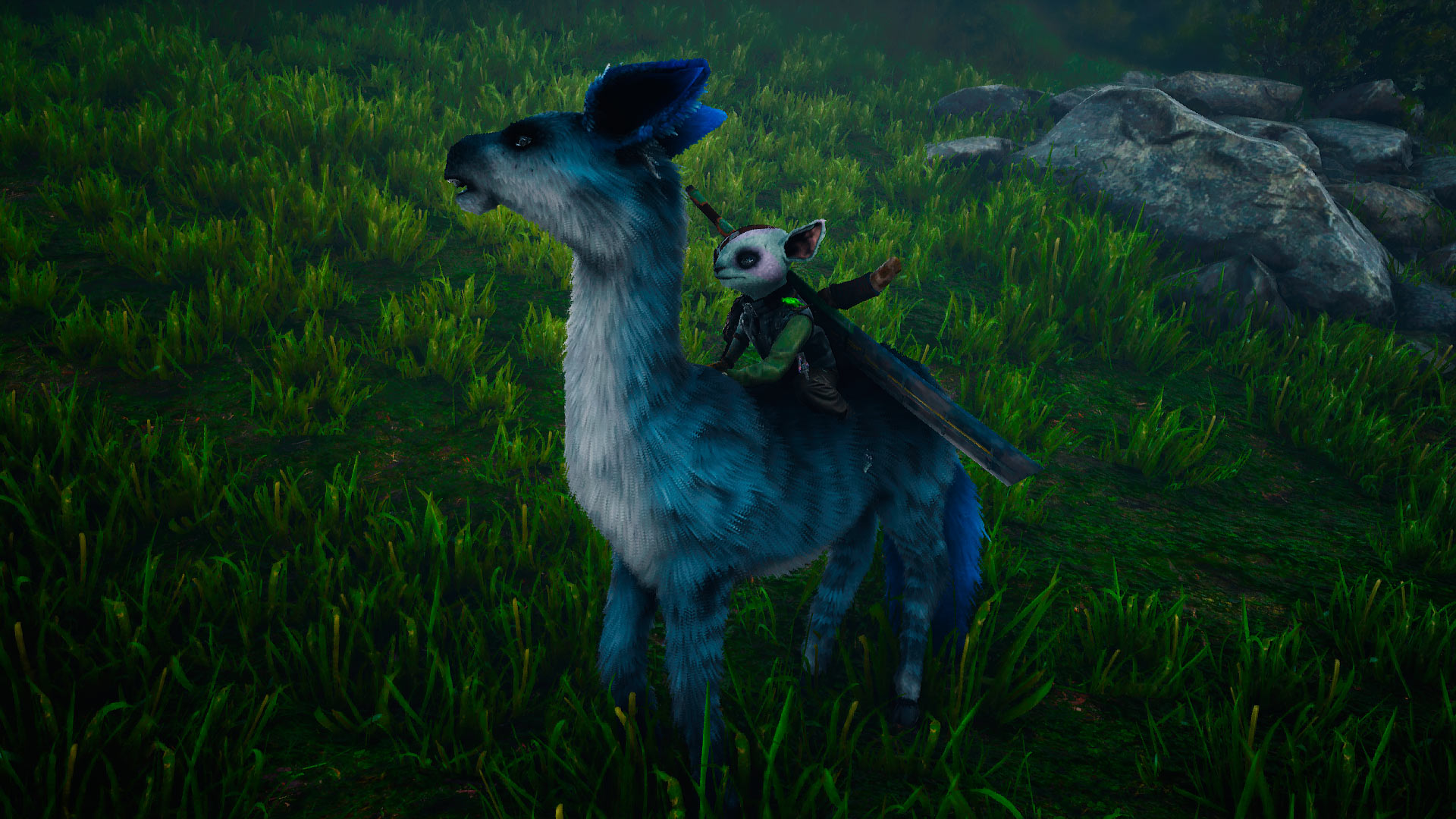 Montura en Biomutant