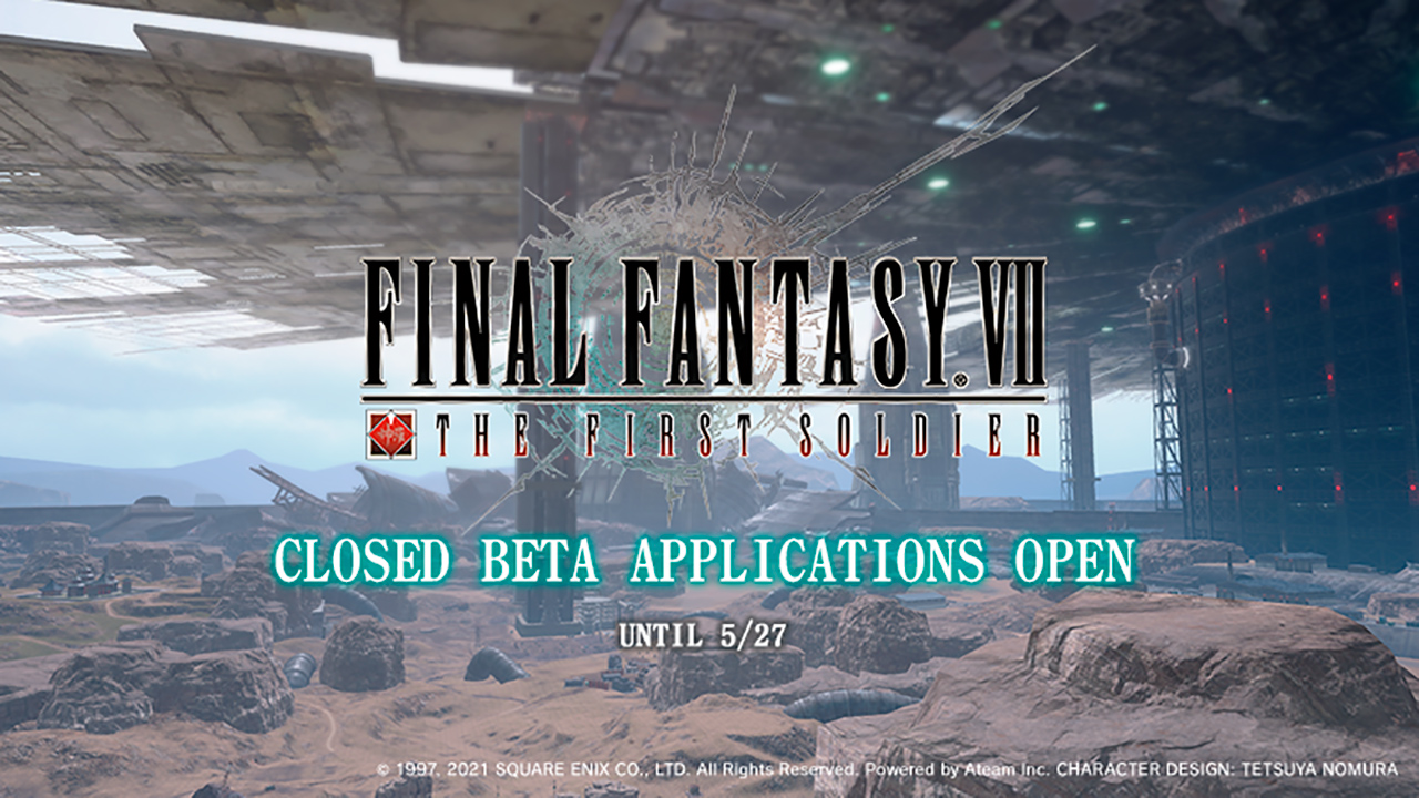 Beta cerrada de Final Fantasy VII: The First Soldier