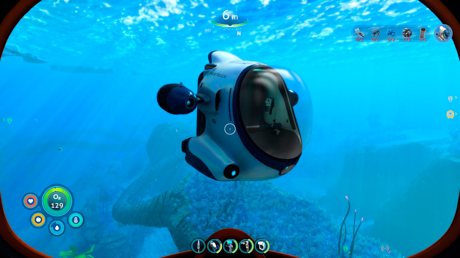 Seatruck en Subnautica: Below Zero