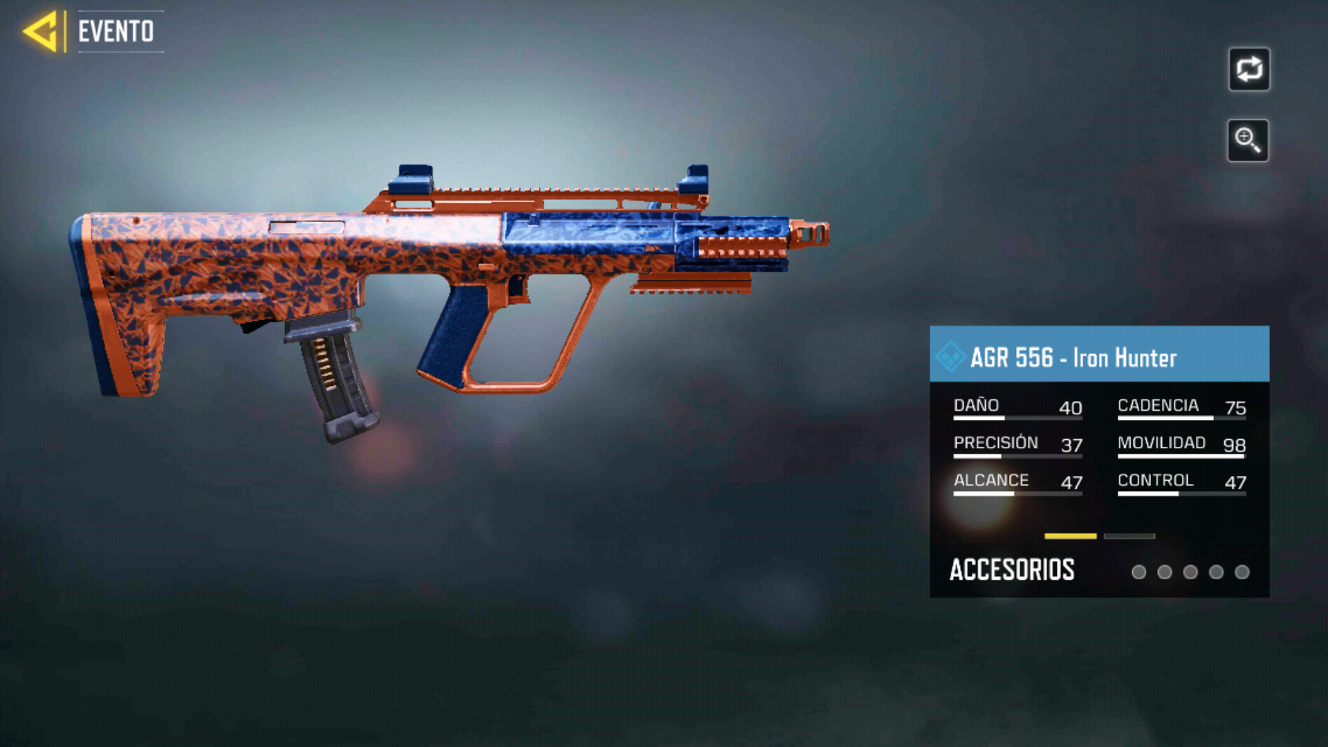 AGR 556 Iron Hunter en Call of Duty Mobile
