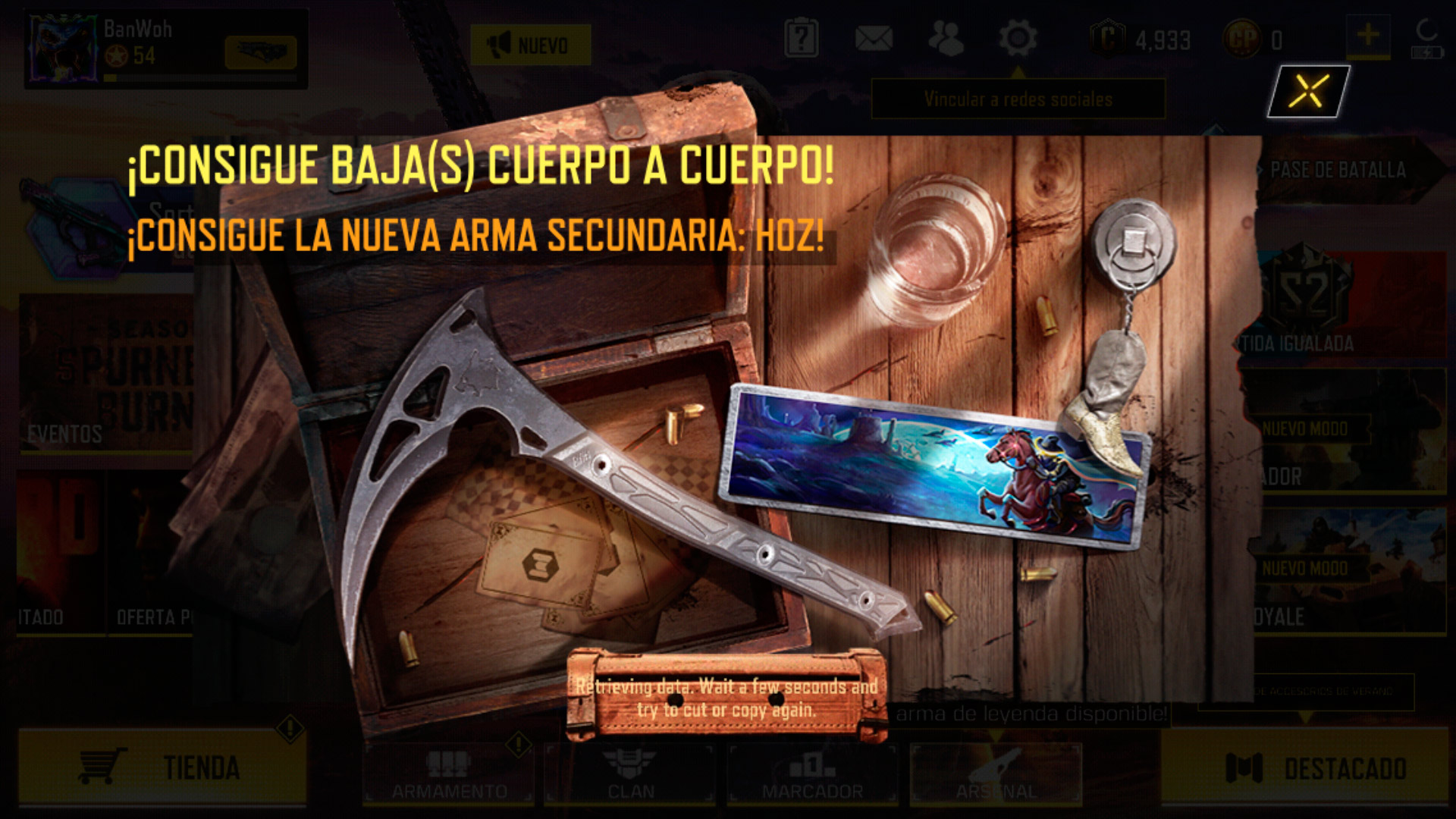 Hoz en Call of Duty Mobile