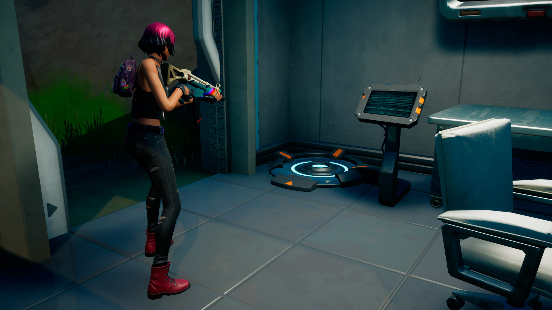 Escáner corporal en Fortnite