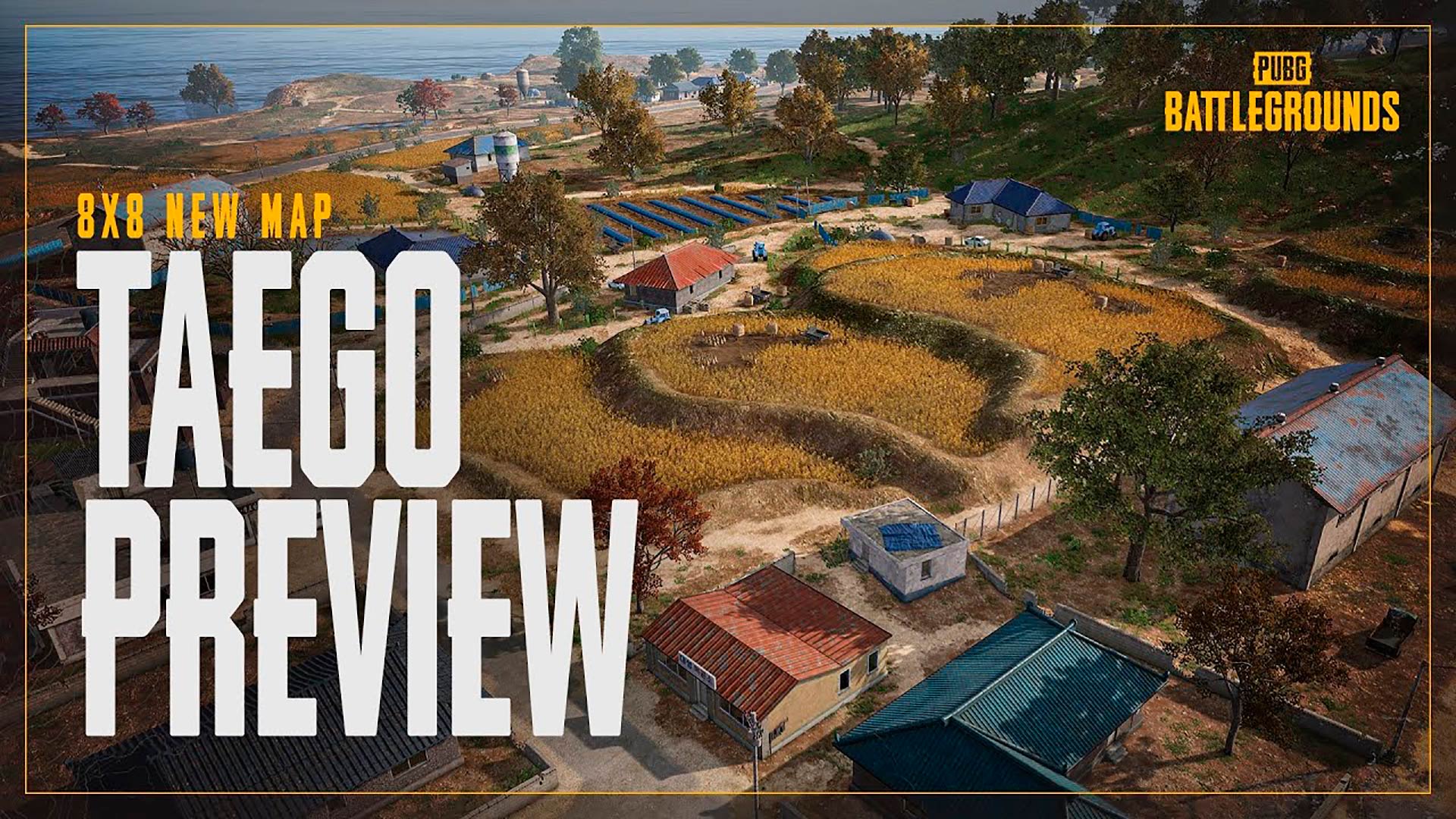 Mapa Taego en PUBG