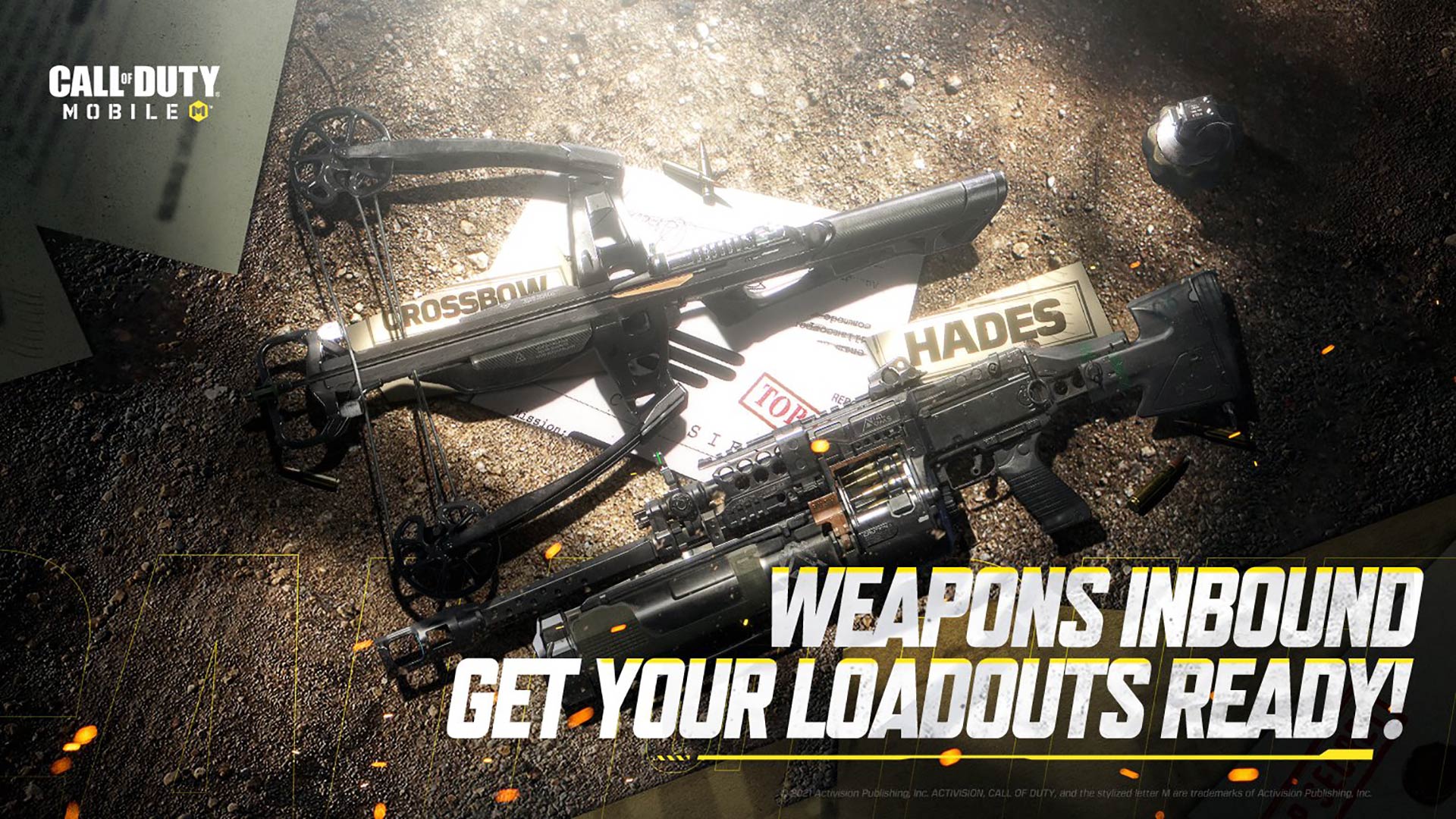 Hades y ballesta en Call of Duty Mobile